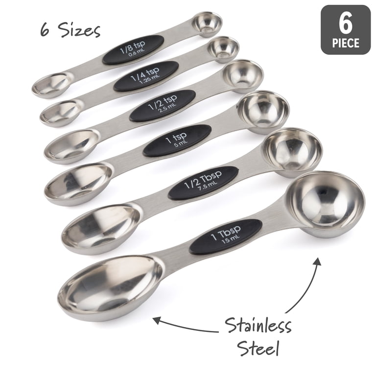 Prep Solutions Nesting Measuring Spoon Set, Stainless Steel photo 5
