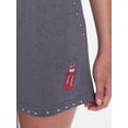 thumbnail image 2 of Rolling Stones Women's French Terry Studded Confetti Graphic Shorts, Sizes XXS-XXL, 2 of 5