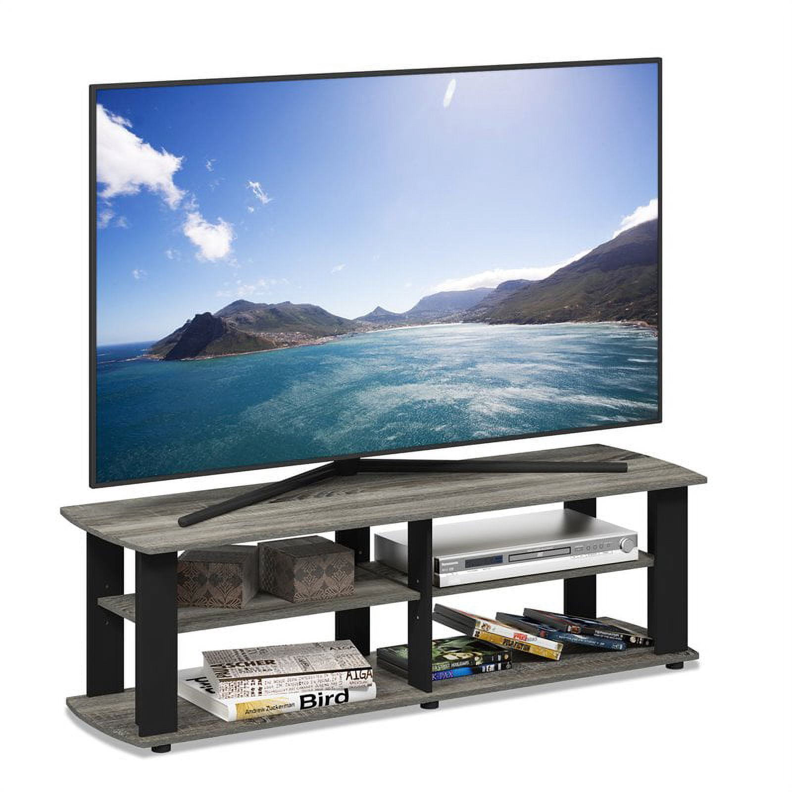 Furinno THE Entertainment Center TV Stand, Multiple Color Options