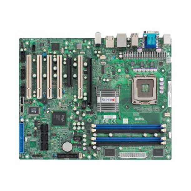 SUPERMICRO C2SBC-Q - Motherboard - ATX - LGA775 Socket - Q35 Chipset - 2 x  Gigabit LAN - onboard graphics - HD Audio (8-channel) 