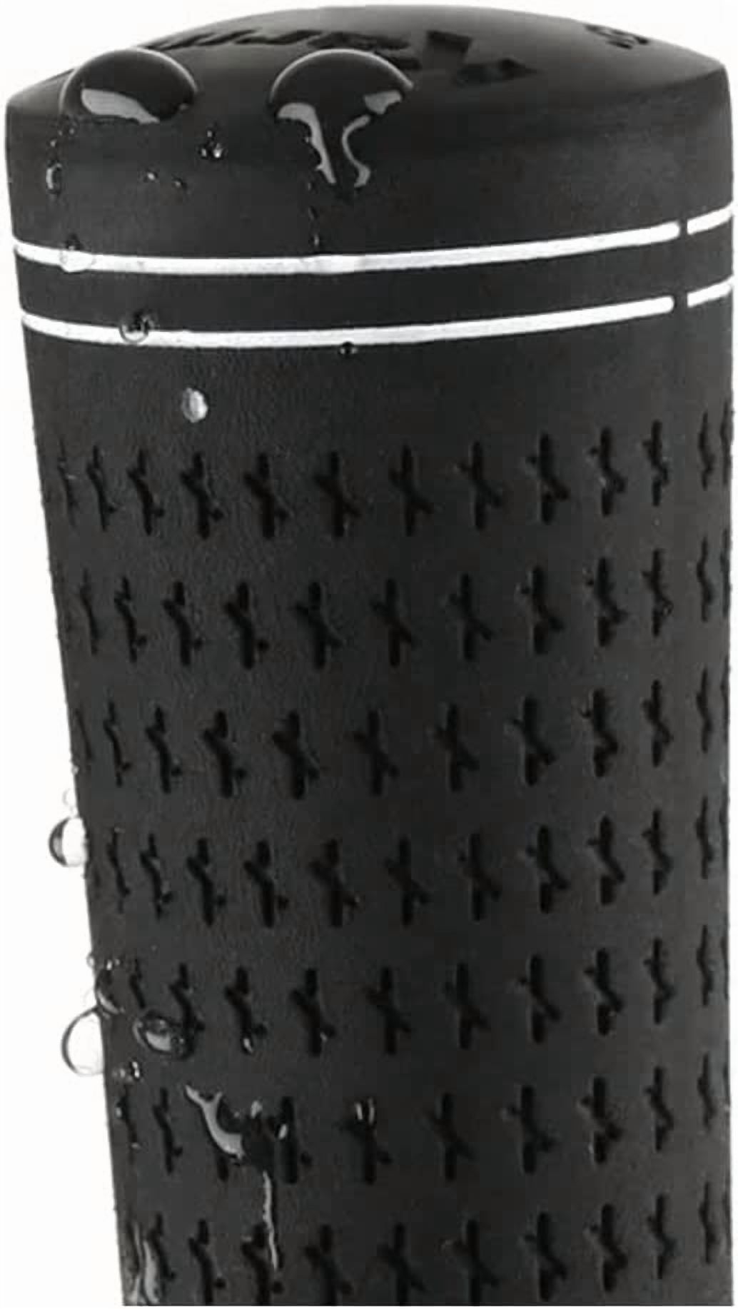 Karma Velour Black Midsize Golf Grips for Men (9 pack), +1/32” Oversized