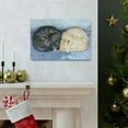 thumbnail image 5 of Funny Wild Cat Silly Wild Cat Couples Wall Art Ready to Hang Unframed, 5 of 18