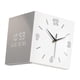 thumbnail image 4 of Reloj de esquina adorno de pared reloj de esquina angular regalos reloj de pared cuadrado para Blanco, 4 of 9