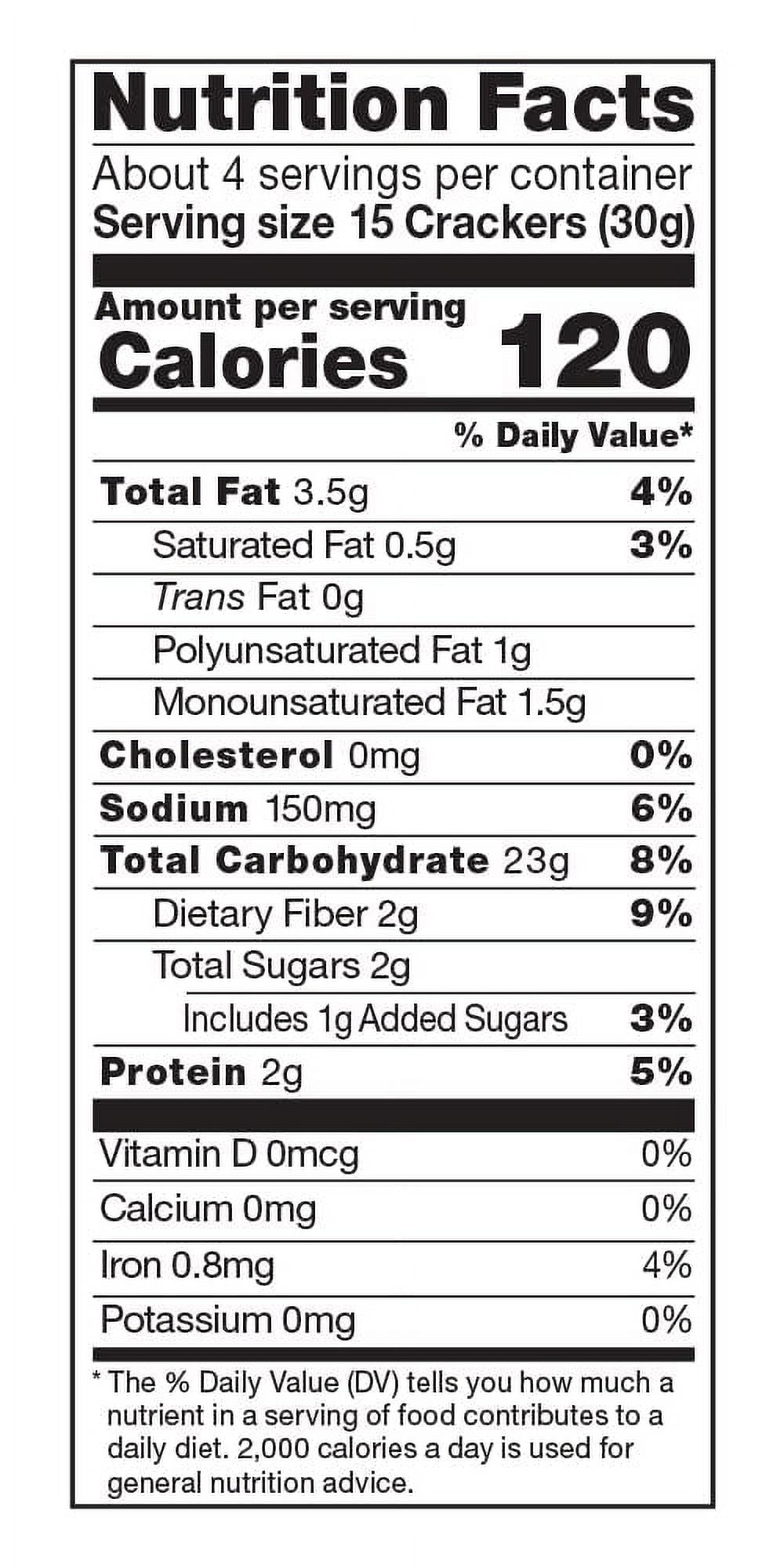 Pack of 12, Crunchmaster Sea Salt Multi-Grain Crackers, 4 oz