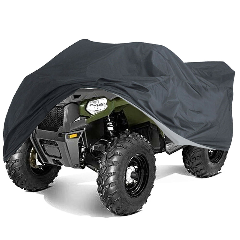 Kawasaki,88 x 39.2 x 42.4 Polaris ATV Cover,Waterproof Protects 4 Wheels Rain Covers from Sun or Snow for Most Honda Yamaha Suzuki