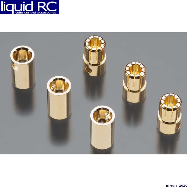 Castle Creations 6.5mm Polarized Bullet Connectors Female Set 200a for sale online