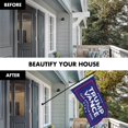 thumbnail image 4 of G128 Combo Pack: 6 Ft Tangle Free Aluminum Spinning Flagpole (Black) & 2024 Election Take America Back Blue Flag | 3x5 Ft | LiteWeave Pro Series Printed 150D | Pole with Flag Included, 4 of 9