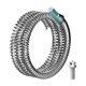 thumbnail image 5 of Cable flexible para desatascar desagües, con conector, accesorio de acero. Longitud 3m, 5 of 9