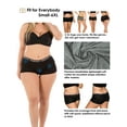 thumbnail image 3 of B2BODY Women's Panties Cotton Boyshort Underwear Small to Plus Sizes Multi-Pack, 3 of 9