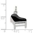 thumbnail image 2 of Beautiful Sterling Silver Enameled Piano Charm, 2 of 2