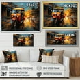 thumbnail image 4 of Designart "Adventure on a Tuktuk in Thailand" Thailand Floater Framed Canvas Print, 4 of 7