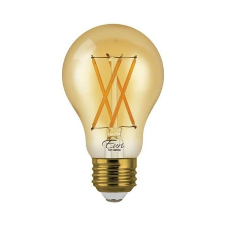 

Euri Lighting VA19-3020e 7 watt 2700K A19 CEC Compliant Dimmable LED Bulb