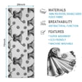 thumbnail image 2 of White Highland Cow Lemon Pattern Hot Yoga Mat Towel Non Slip for Hot Yoga - Quick-Drying Yoga Mat Cover with 4 Corner Pockets with Travel Bag - Hot Yoga Towel Non Slip 74"x26", 2 of 6