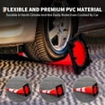 thumbnail image 3 of Ourlova 10 Pack 28 Inch Traffic Safety Cones Parking Cones with Heavy Black Base and Reflective Collars Safety Cones for Parking Lot Construction Work Road Safety Control, 3 of 7