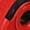 Red, variant on Atwood Rope MFG Mini TRD Micro Cord Dispenser - Black