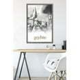 thumbnail image 6 of The Wizarding World: Harry Potter - Illustrated Hogwarts Wall Poster, 22.375" x 34", Framed, 6 of 6