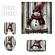 thumbnail image 2 of Accesorios de baño Cortina de ducha navideña Cortina de Papá Noel Fondo Tela colgante Juego de baño Juego de baño de poliéster, 2 of 6