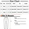 thumbnail image 3 of Ofreoo Linen Pants For Women High Waisted Pants Drawstring Elastic Business Casual Pants Loose And Comfortable Commuting Pants With Pockets, 3 of 7