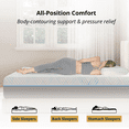 thumbnail image 5 of EGOHOME Serenity, Adult, 10” Twin Mattress, Medium, Tight Top, Gel Memory Foam Mattress, 5 of 12