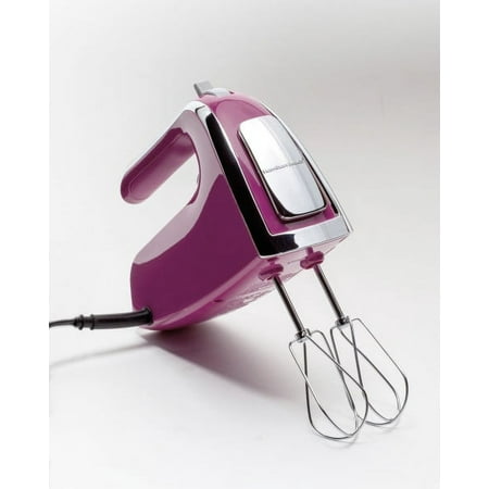 Hamilton Beach - 6 Speed Performance Hand Mixer with Snap-On Case - fuchsia