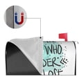 thumbnail image 6 of Balery Not All Who Wander Are Lost1 Mailbox Cover - Standard Size-21x18 in, 6 of 9