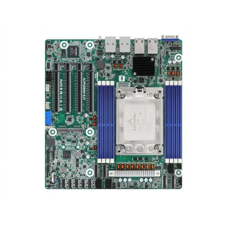 Asrock Rack Ampere Altra Bundle ALTRAD8UD-1L2T Deep Micro-ATX Server Motherboard Single Socket (LGA 4926) with Ampere Altra Q64-22 64 cores & 2U passive cooler, Dual 10G - Integrated by Asrock Rack