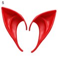 thumbnail image 1 of Fairnull 1 Pair Skin-friendly Elf Ears Breathable Emulsion Cosplay Costume Latex Elf Ears Halloween Decoration, 1 of 9