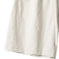 thumbnail image 5 of Lenago Men's Shorts Athletic Mens Shorts Casual Men's Casual Fashion Solid Color Elastic Waist Pocket Outdoor Sports Shorts Pants Beige M, 5 of 6