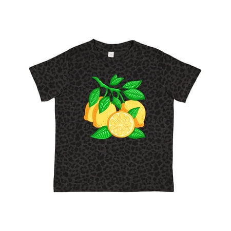 

Inktastic I Love Lemons with Lemon Tree Branch Illustration Gift Toddler Boy or Toddler Girl T-Shirt