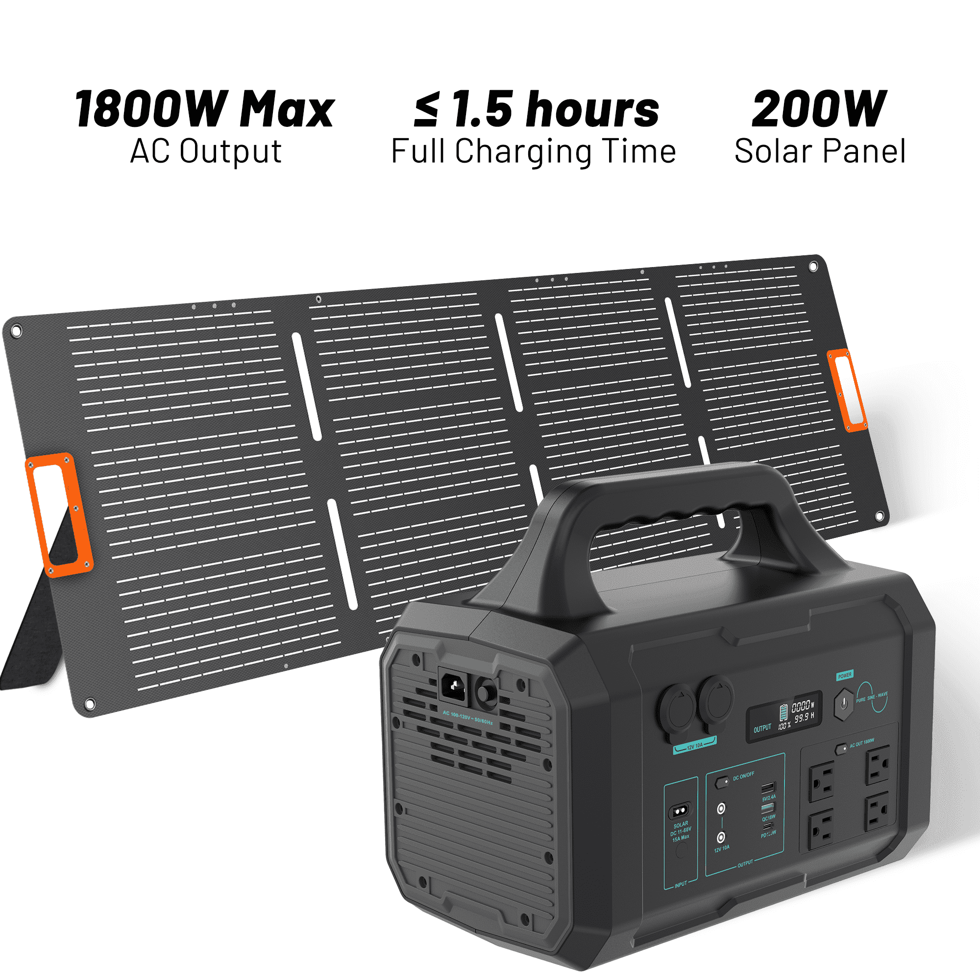 Free Shipping! Anker SOLIX C800 Plus Portable Power Station, 1200W