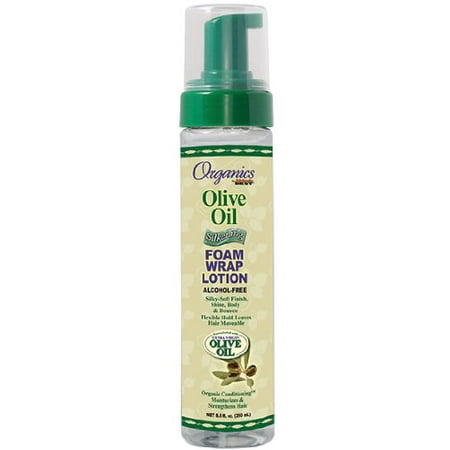 Africas Best Org Olive Oil Foam Wrap Lotion 8.5oz (Best Olive Oil For Heart Health)