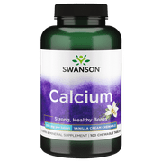 Swanson Chewable Calcium 500 mg 100 Chewable Tablets