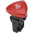 thumbnail image 2 of Botón de interruptor para Renault Laguna, luz de advertencia intermitente de color rojo de nueva marca, tablero de peligro de emergencia, compatible con R-enault Espace MK4, 2 of 5
