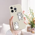 thumbnail image 2 of Mantenga su iPhone con un aspecto fresco y divertido con una funda protectora de doble capa adornada con ilustraciones artísticas, 2 of 4