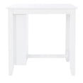 thumbnail image 2 of Powell Stacie Counter Height Space Saver Table, White, 2 of 10