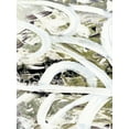 thumbnail image 2 of King 15x18 Gold Ornate Wood Framed with Double Matting Museum Art Print Titled - Finger Swirl I, 2 of 4