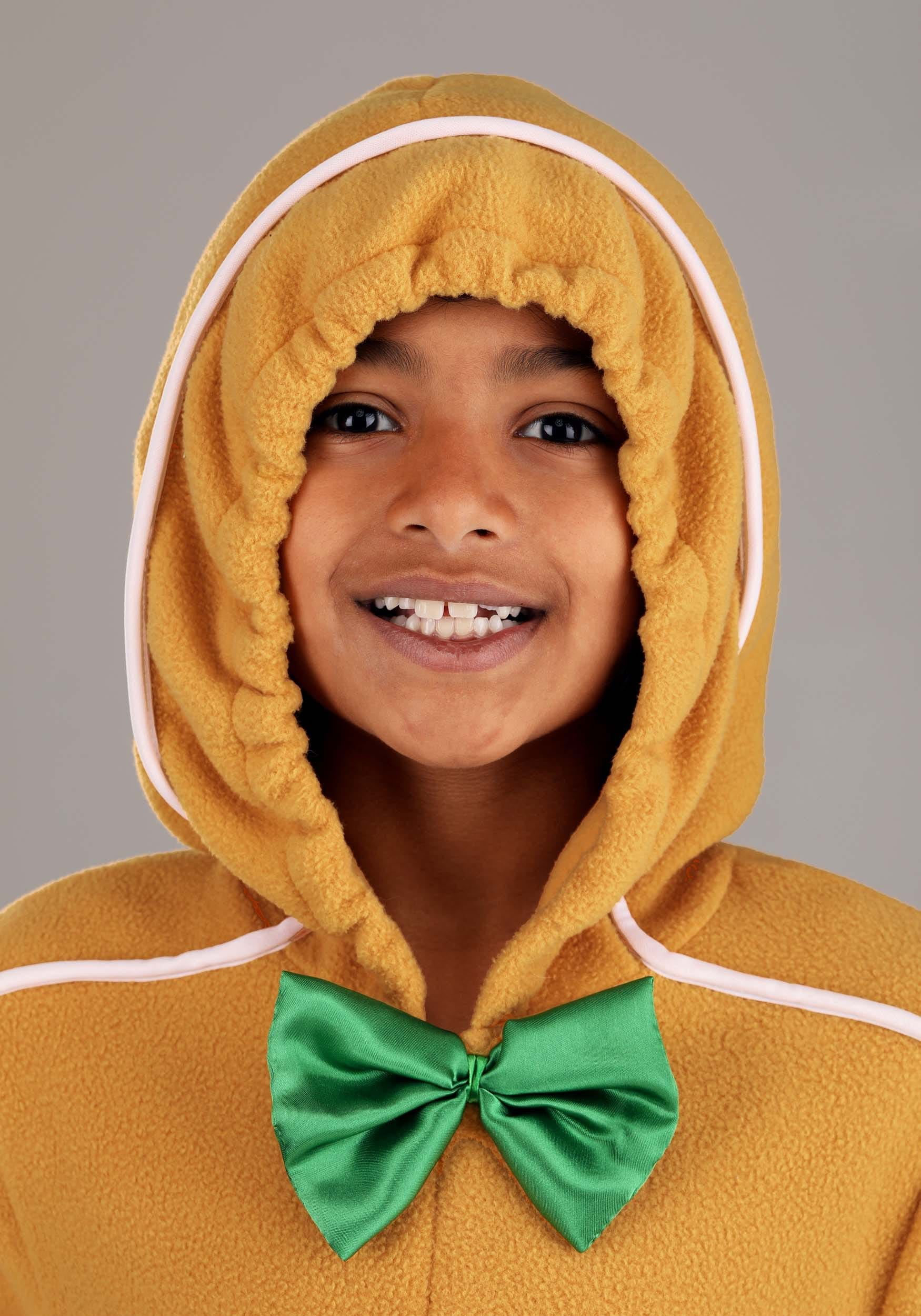 Gingerbread Man Onesie Kid's Costume