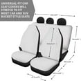 thumbnail image 5 of Renewold Mushroom Galaxy Car Front Back Seat Covers Full Set 4 PCS, Universal Fit Most Cars SUV Vans Trucks, Fashion Auto Accessories for Women Men, 5 of 7