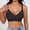 Black, variant on Womens Bras Seamless Soft Support Wireless Comfort Lightweight Lette with Lift Back Smoothing Design Bra for Women Beige L