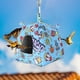 thumbnail image 5 of Nido colgante para pájaros para loros, 14 x 14 x 15 cm, accesorio de mesa para mascotas. Patrón de cohete, 5 of 9