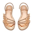 thumbnail image 5 of Sandalia Mujer Beser Vestir Casual dorado 24, 5 of 5