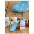 thumbnail image 5 of 5 Pairs of Women Ankle Socks Low Cut Sock Short No Show Socks Random Color (Heart Pattern), 5 of 5