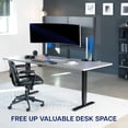 thumbnail image 2 of VIVO Single Ultrawide Monitor Pegboard Panel Mount, Fits up to 49" Screens, 2 of 8