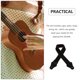 thumbnail image 3 of HEALEEP 1Ud Correa Para Guitarra Premium De Cuero Y Transpirable De Color Negro, 3 of 6