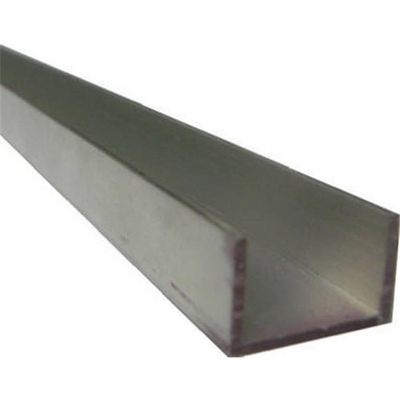 11384 0.75 x 48 in. Aluminium Trim Channel