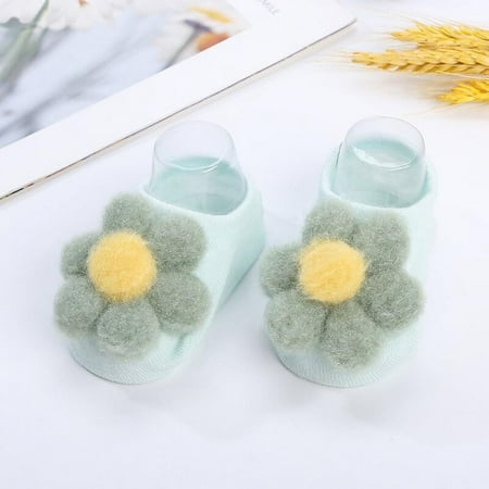

CUTELOVE born Cartoon Flower Kids Socks Autumn Winter Soft Cotton Kids Girls Socks Infant Kids Boy Socks Anti Slip Floor Sock Spring