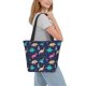 thumbnail image 2 of Disketp Cartoon Dinosaur for Women’s Casual Shoulder Tote Bag Cross-body Handbags for Shopping, Travel and Daily Use, 2 of 6