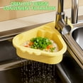 thumbnail image 1 of Oefntac Storage Basket Hanging Type Draining Basket for Household Kitchen Sink Used for Separating Food Filtering Basket Fruit Washing Draining and Storage Basket, 1 of 3