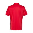 thumbnail image 2 of Adidas Polo de Poitrine à 3 Rayures pour Hommes, TG, Rouge Collégial Noir, 2 of 3
