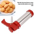 thumbnail image 3 of Ensemble de Presse à Biscuits, Presse à Biscuits en Métal Compact Ergonomique avec 8 Disques à Biscuits 7 Embouts pour Cuisson, 3 of 7